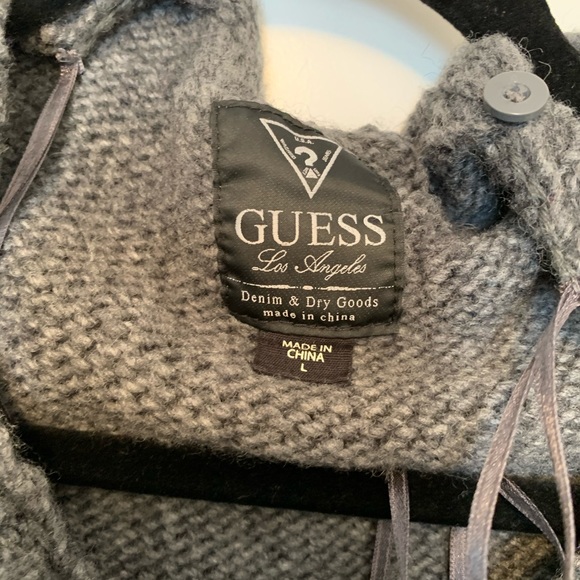 Guess Sweater - Removable Cowl - Picture 3 of 5